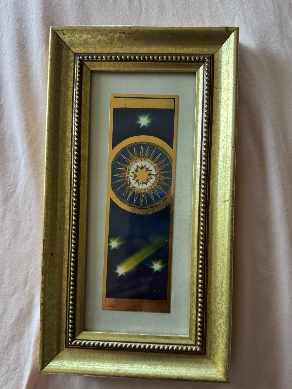 Vintage RARE Pier 1 celestial print